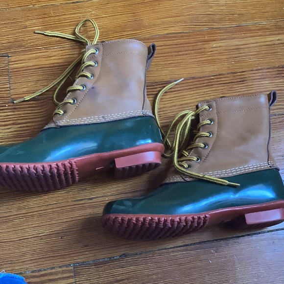 Bass Harlequin Duck Boots Women’s Size 6 - Picture 3 of 7